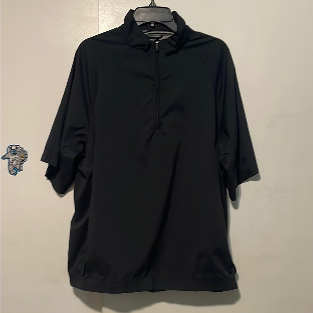 Adidas Black Half-Zip Jacket